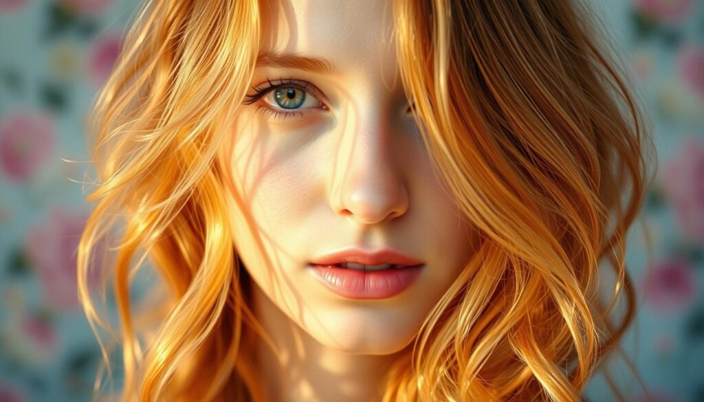strawberry blonde hair color